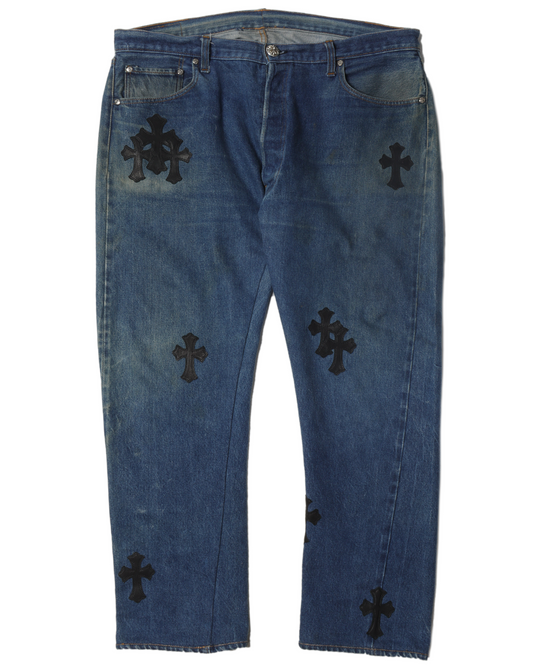 Levi's Black Cross Patch Denim