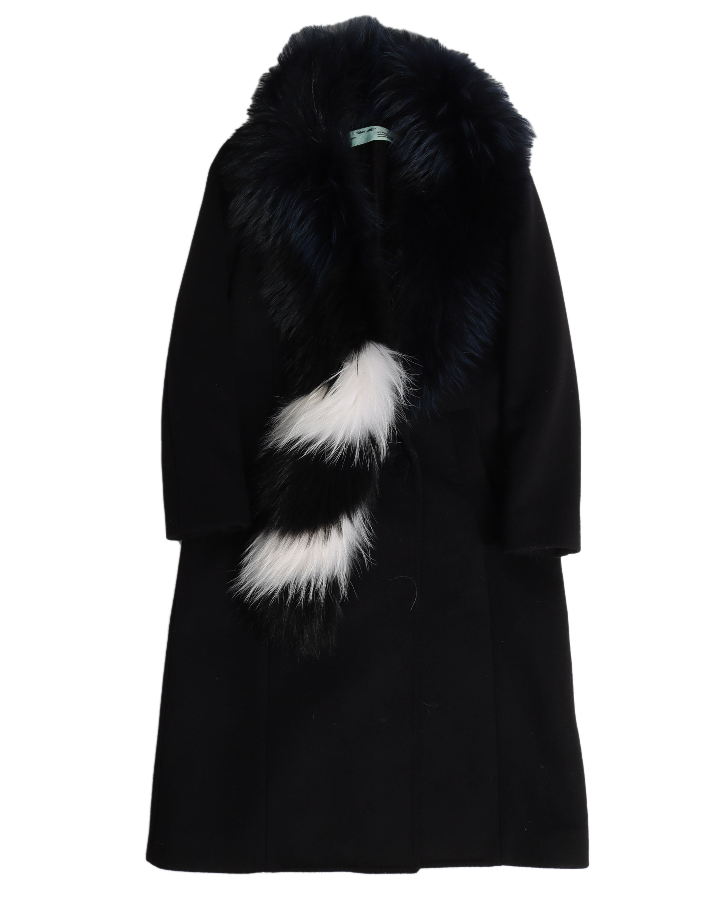 Fur Collared Coat