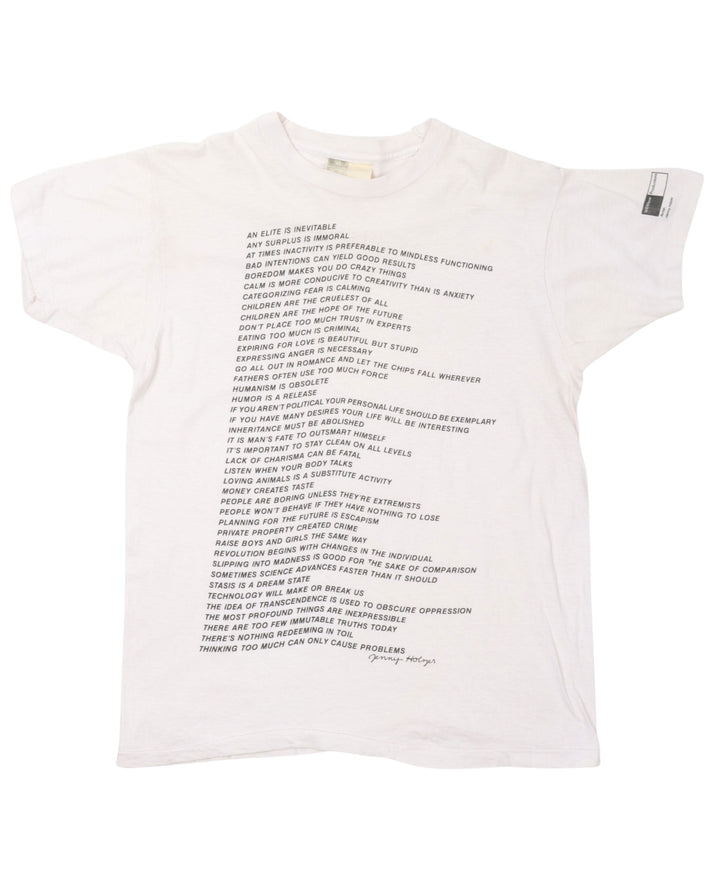 Jenny Holzer Poem T-Shirt