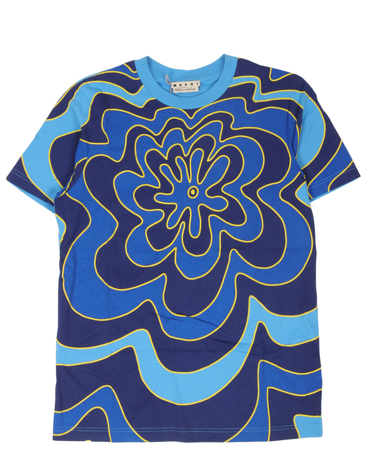 Psychedelic Print T-Shirt