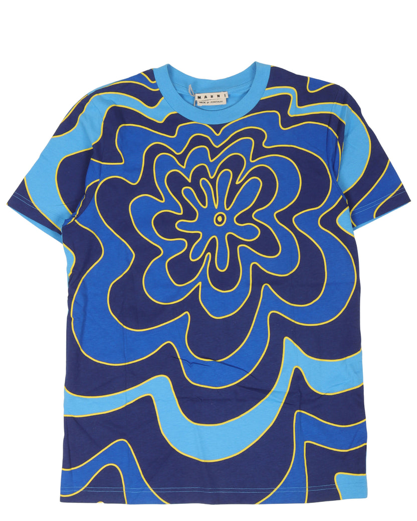 Psychedelic Print T-Shirt