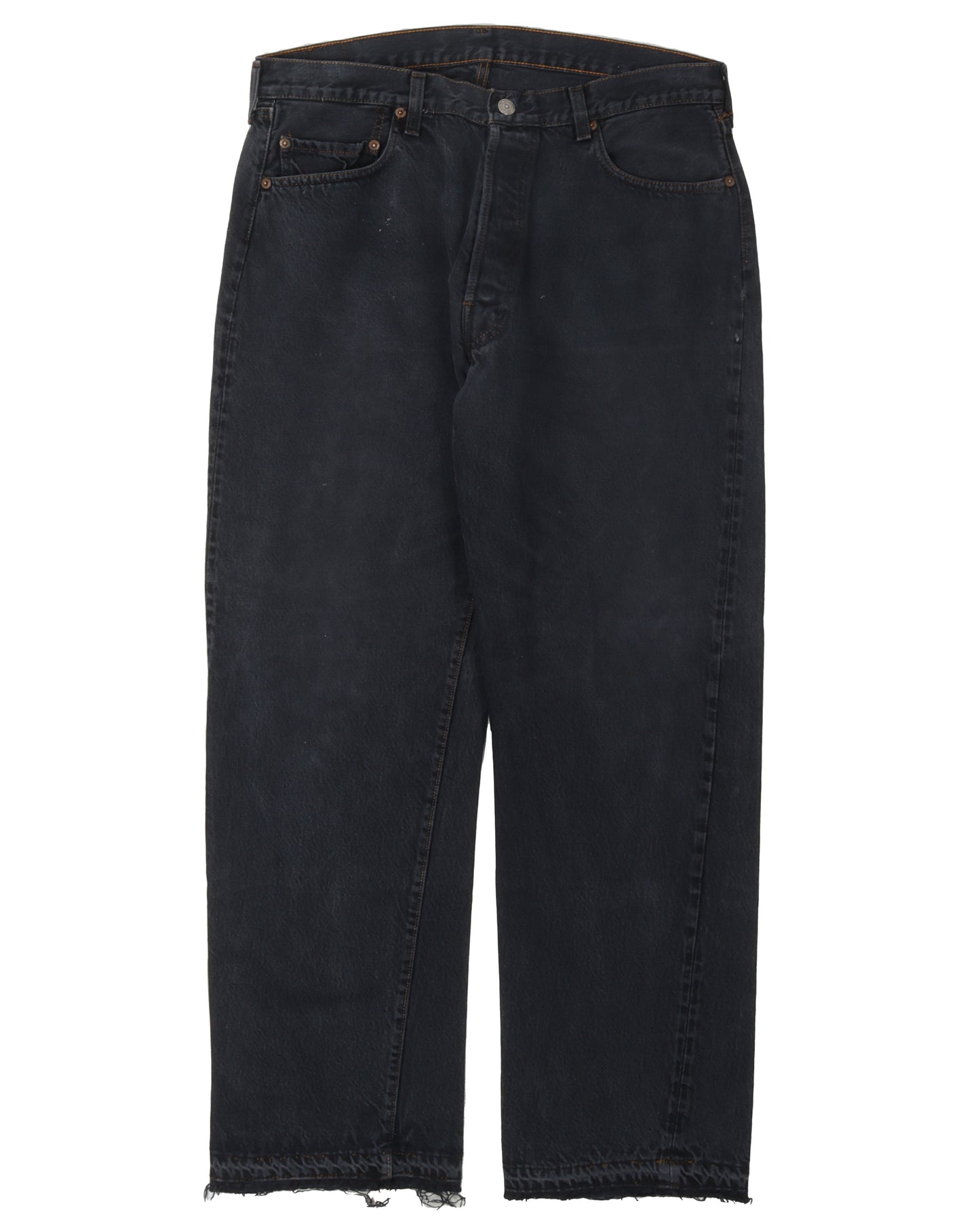 Levi's Raw Hem Jeans