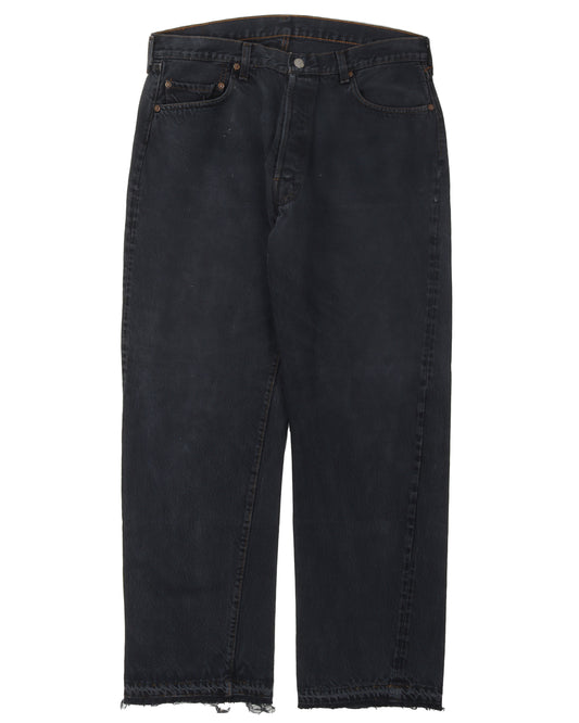 Levi's Raw Hem Jeans