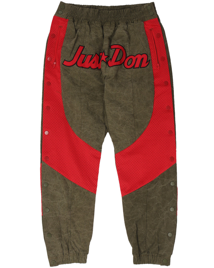 Just Don Readymade Basketball Warmup Tearaway Pants