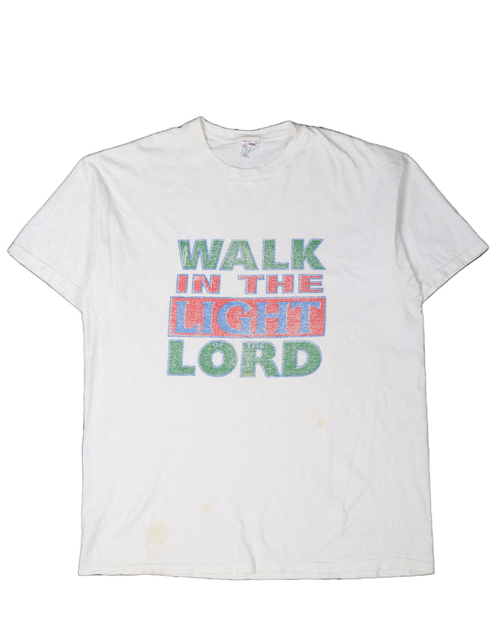 Walk in The Light of Lord T-shirt