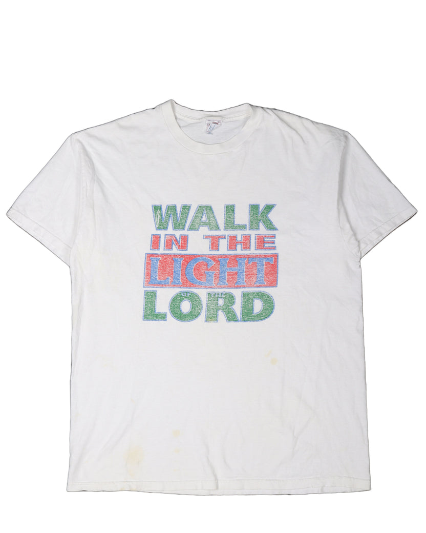 Walk in The Light of Lord T-shirt