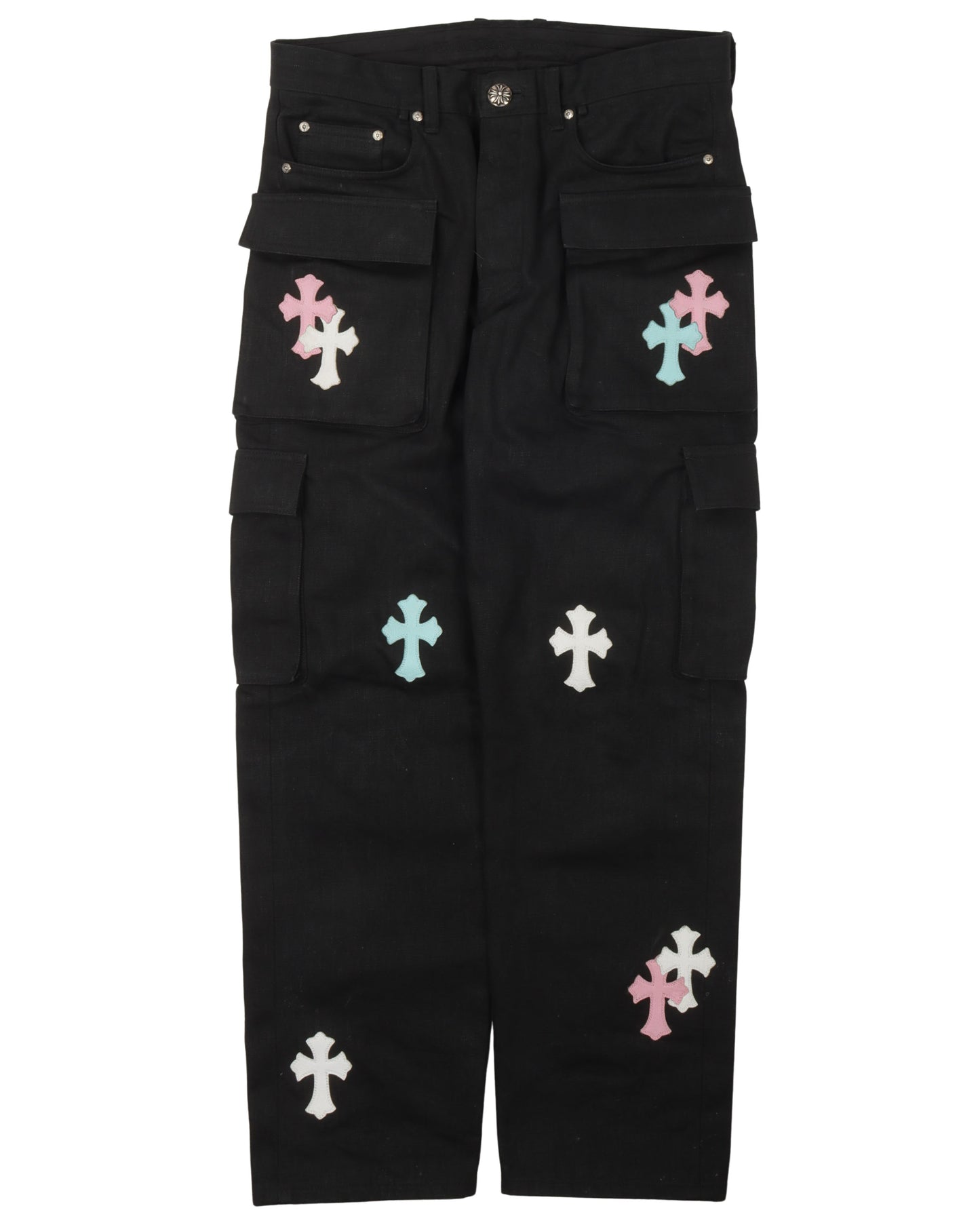 9 Pocket Denim Cargo Pants