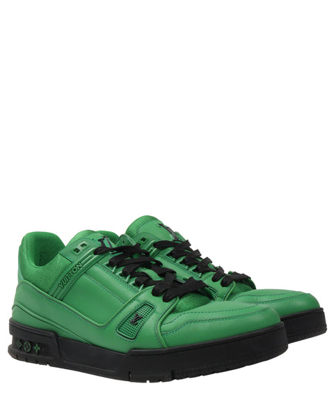 Louis Vuitton LV Trainer Low Fluorescent Green Pre-Owned