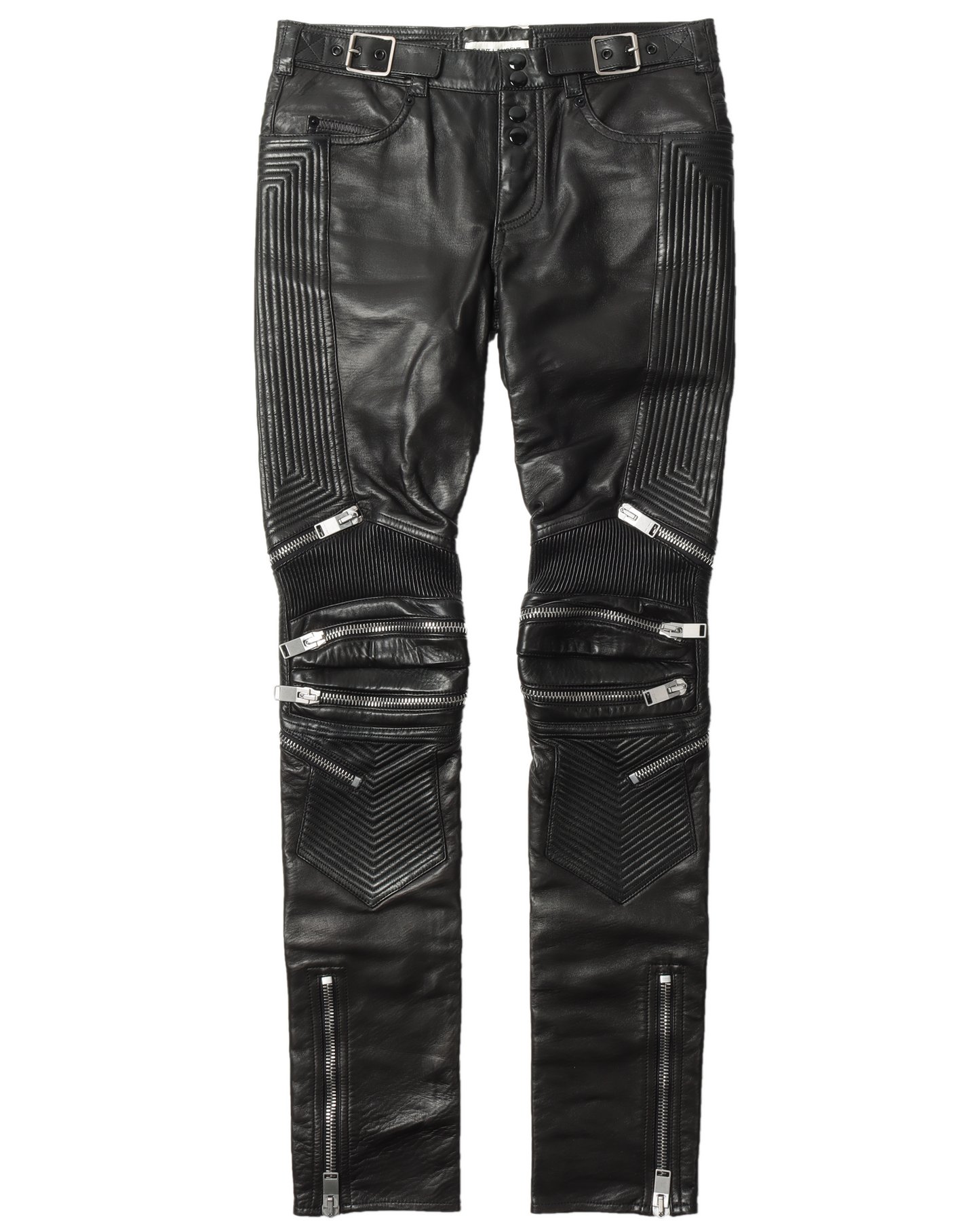 Saint Laurent Leather Biker Pants – Justin Reed Saint Laurent Leather Biker Pants – Justin Reed