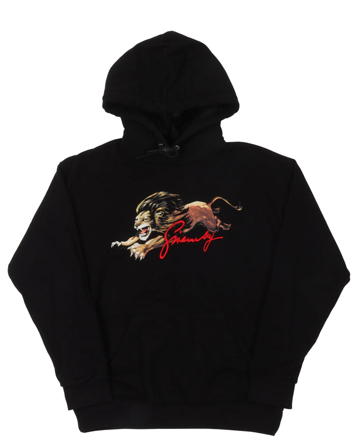 Embroidered Lion Hoodie