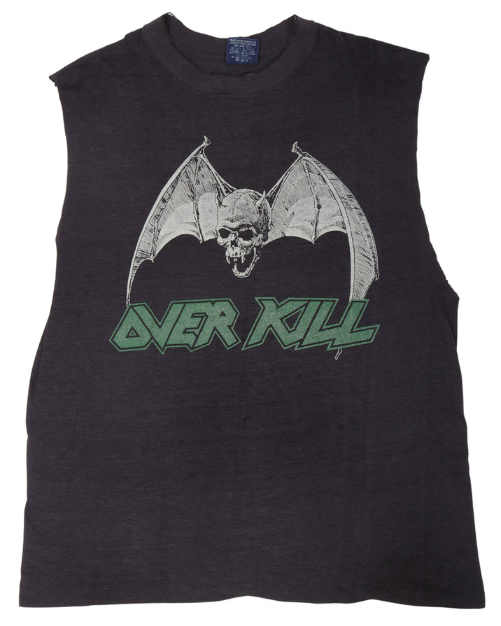 Over Kill Euro Tour 81' Cut Sleeve T-Shirt
