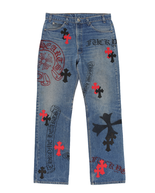 Levi's Cross Patch Printed Denim