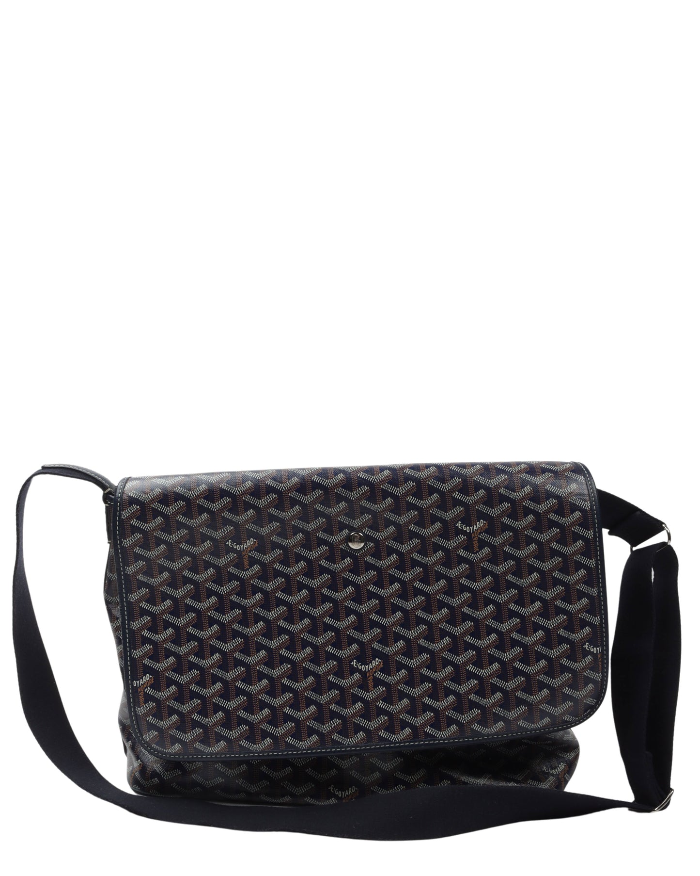 Navy Blue Messenger Bag