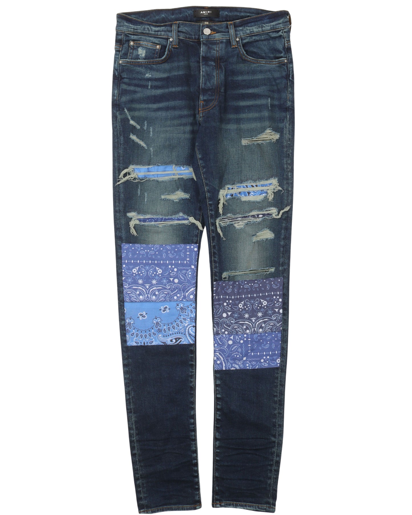Paisley Patchwork Jeans