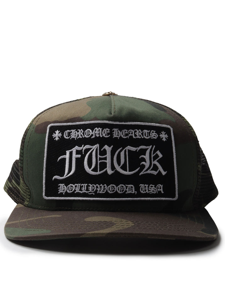 "Fuck" Camo Hat