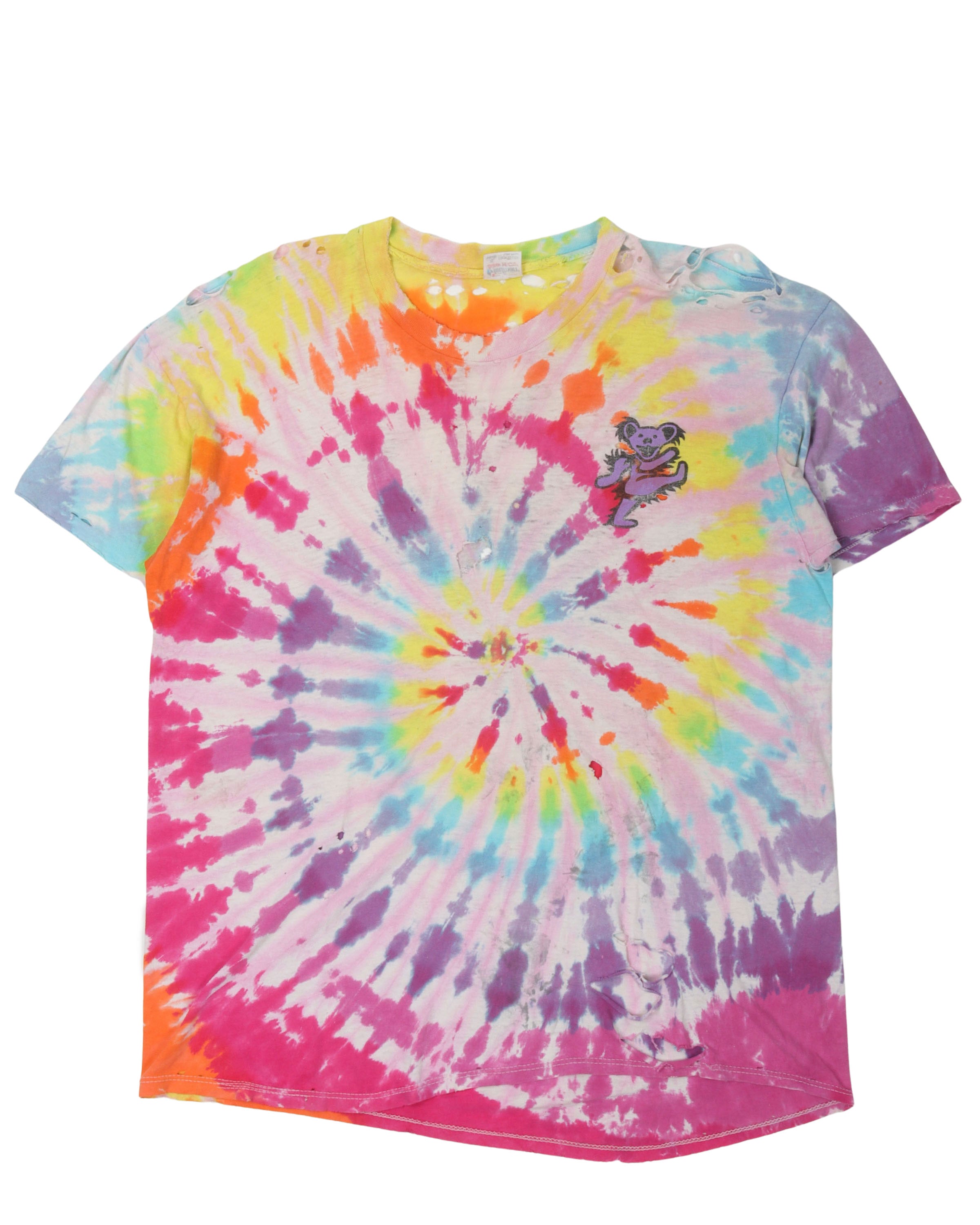 Tie-Dye Grateful Dead Bears T-Shirt