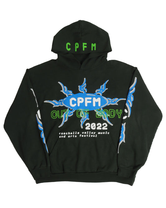 2022 Coachella Green Hoodie