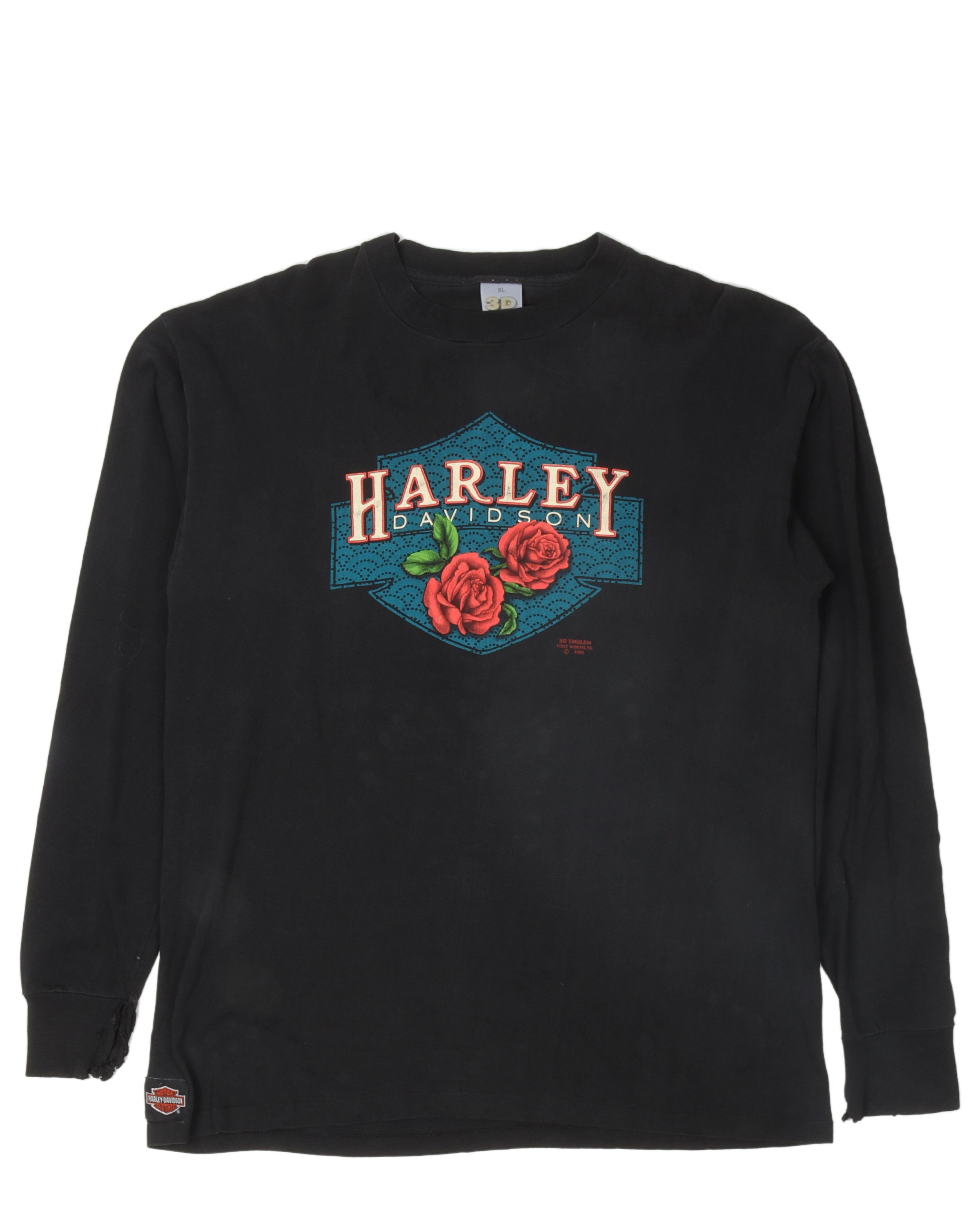 Harley Rose Long Sleeve T-Shirt