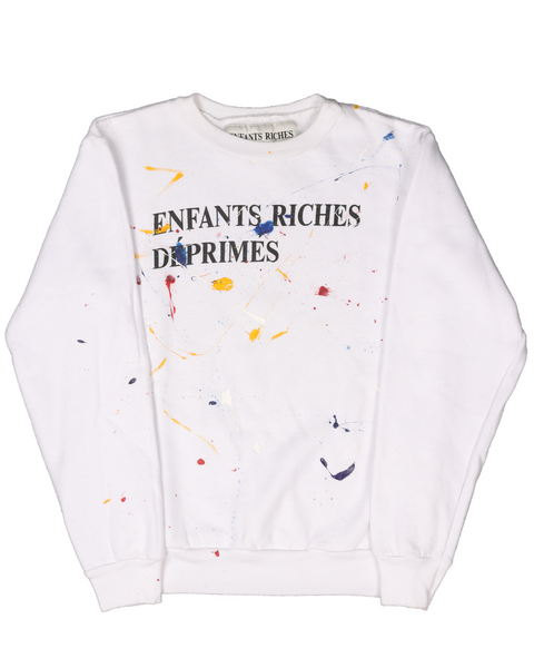 Enfants Riches Deprimes Paint Splatter Sweatshirt