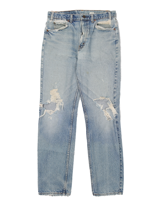 Levi's Knee Blowout '505' Denim