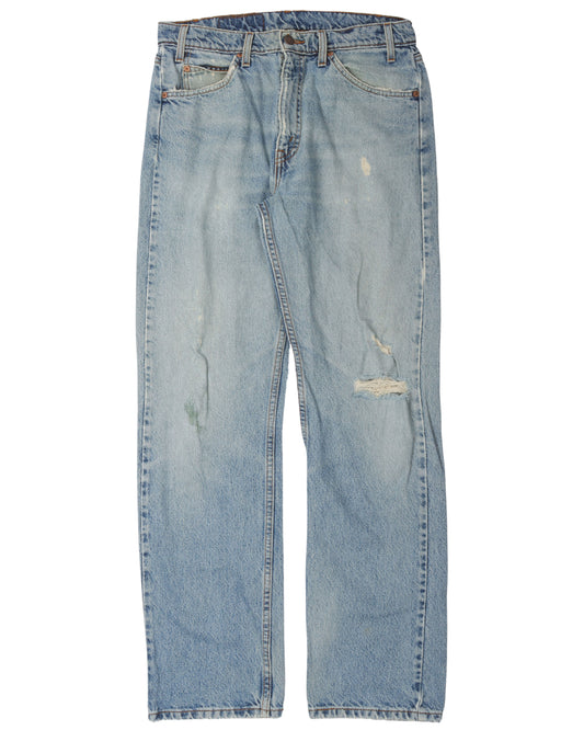 Levi's Distressed 501 Denim