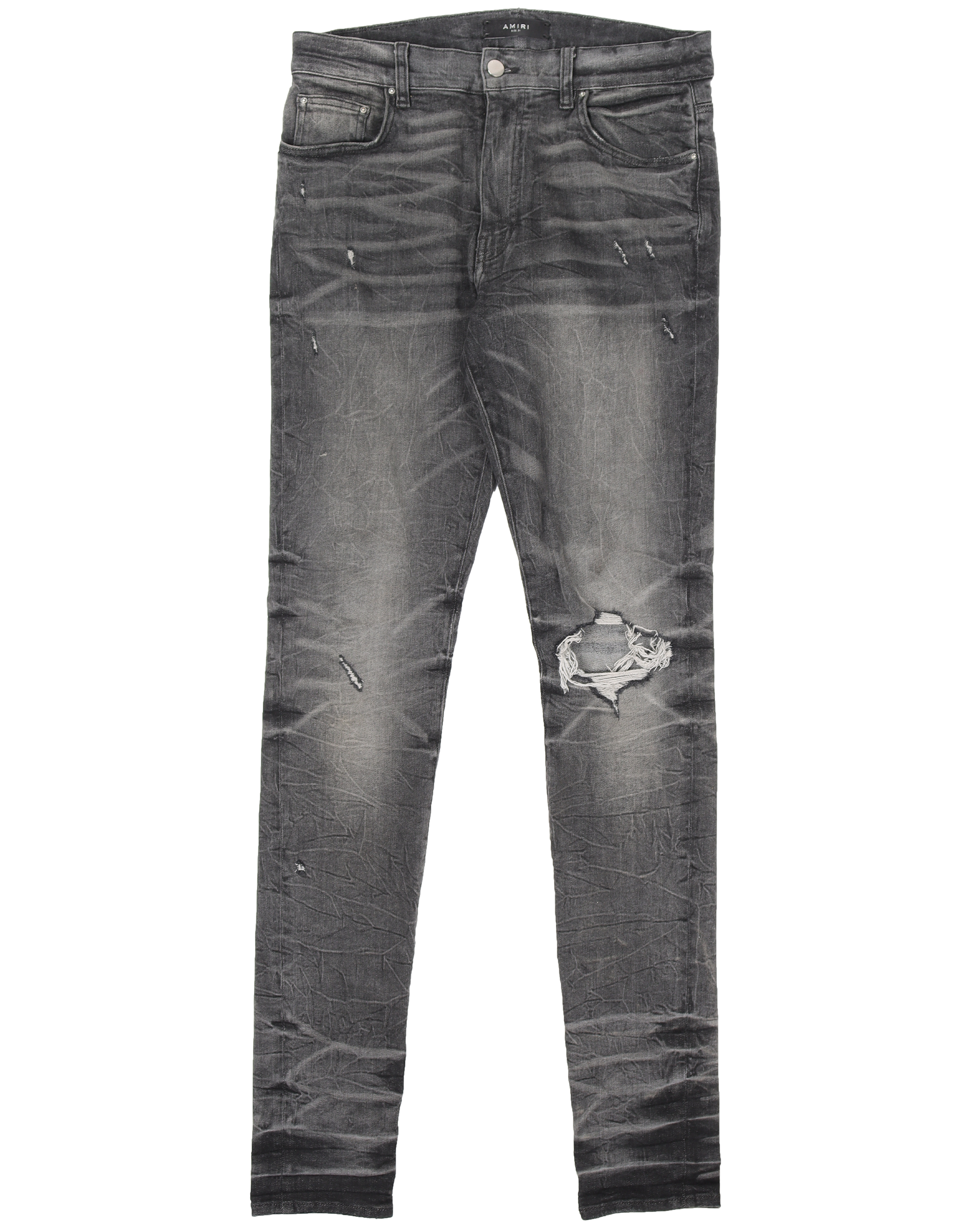 Knee Blowout Distressed Jeans