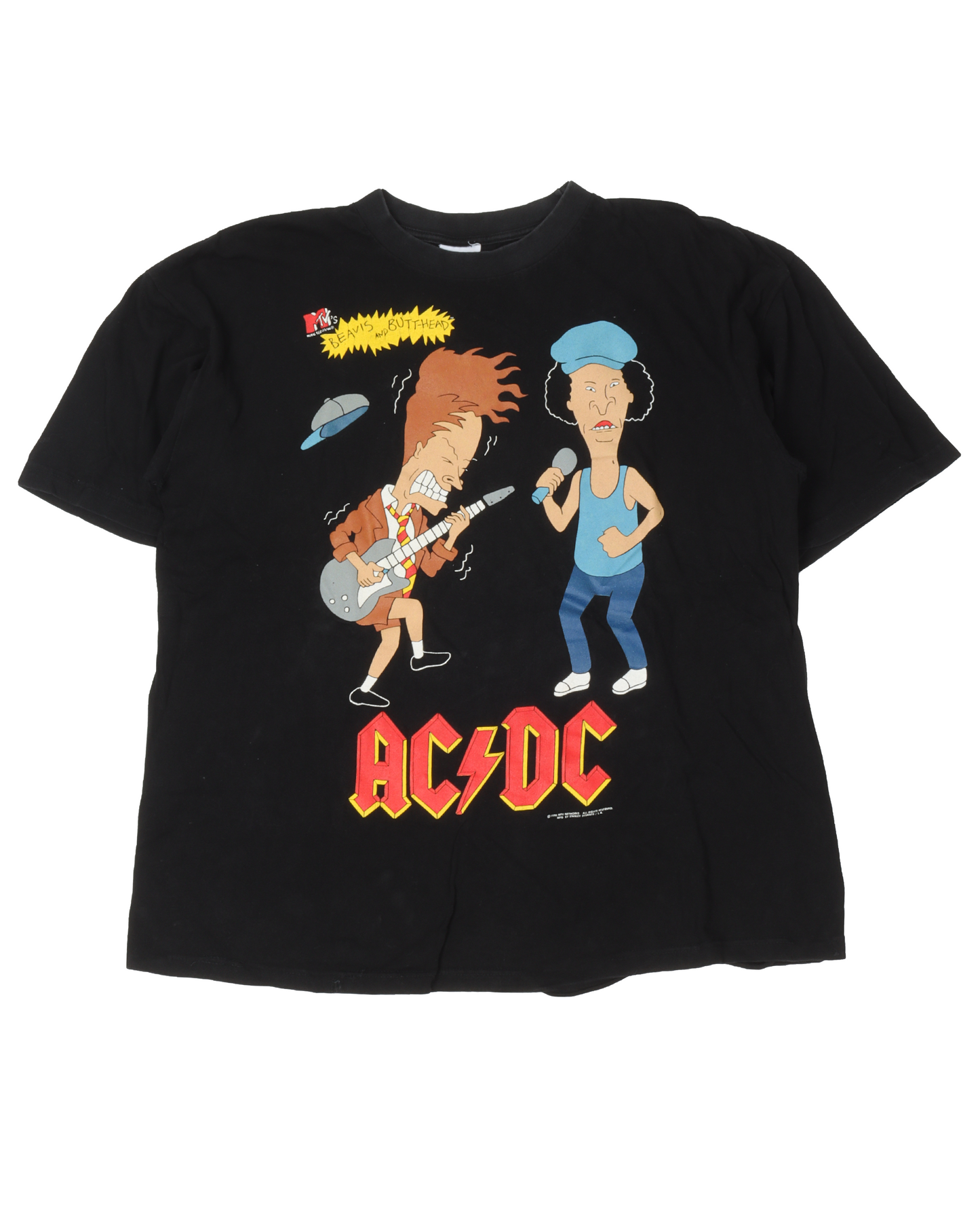 Vintage Beavis and Butthead ACDC T-Shirt – Justin Reed