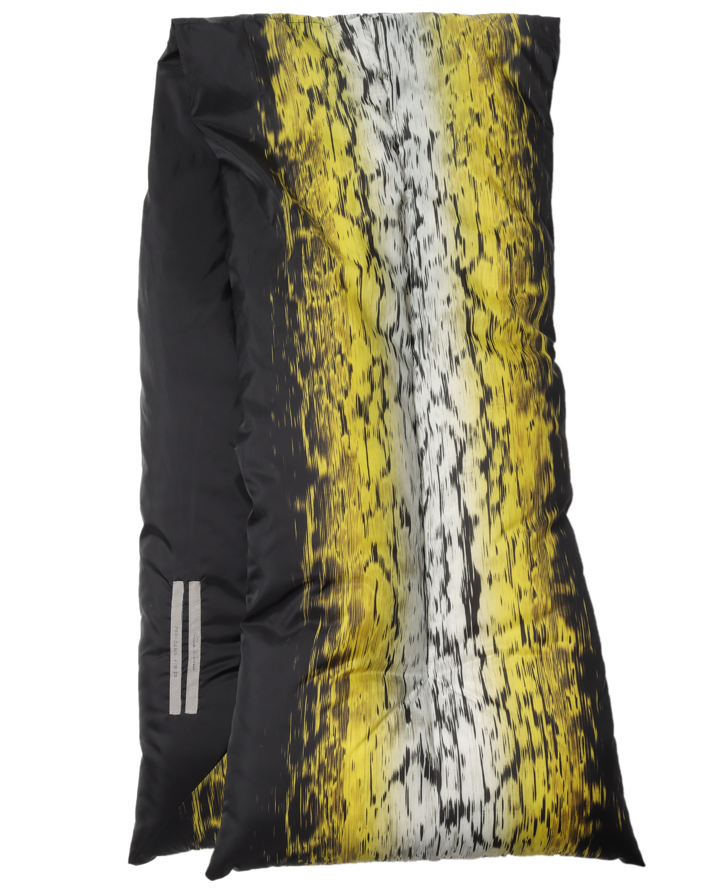 FW20 "PERFORMA" Sample Synthetic Acid Duvet Scarf