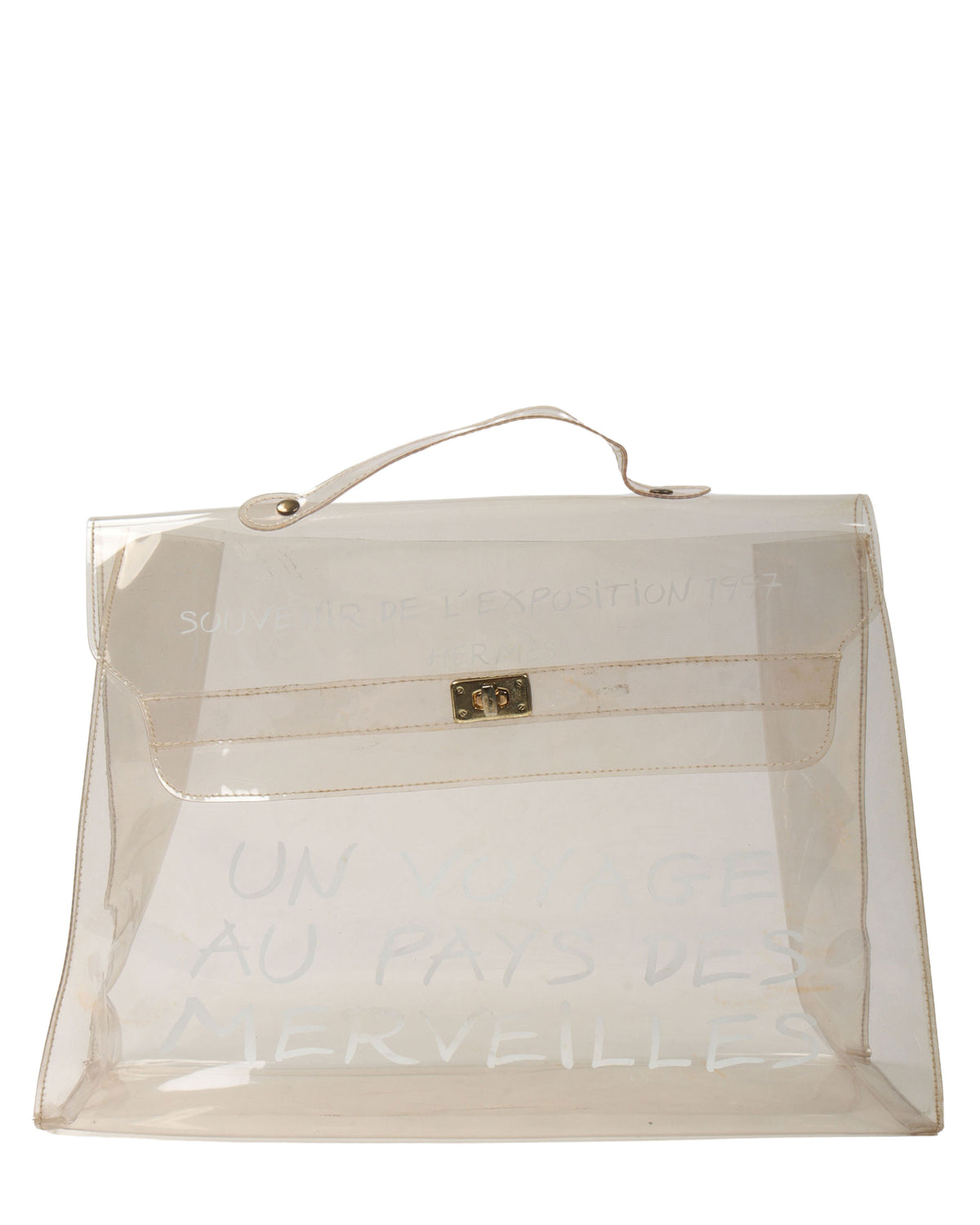 1997 Clear Promotional Kelly Bag