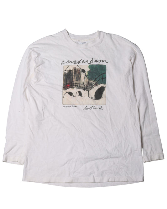 Amsterdam Painting Long Sleeve T-Shirt