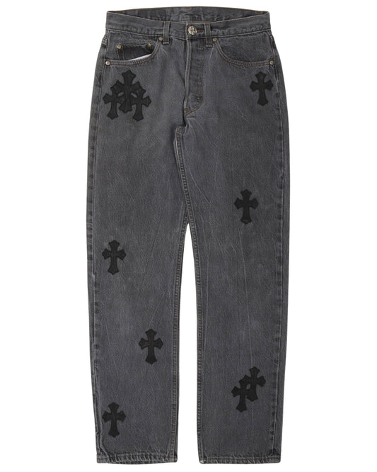 Levi's Black Cross Patch Jeans