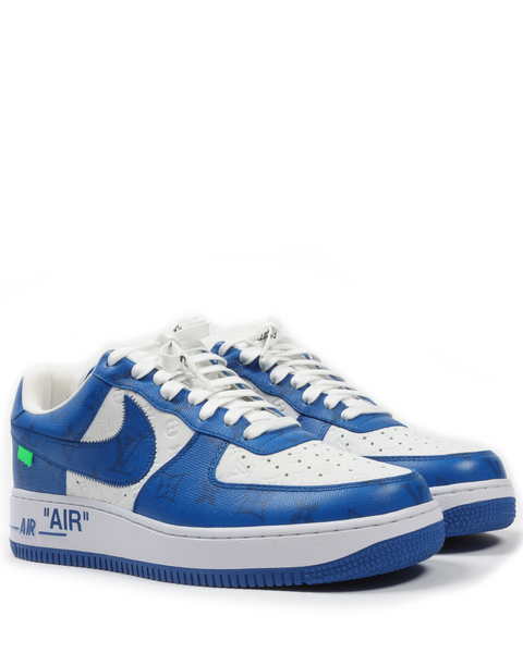 Louis Vuitton x Air Force 1 Low White Team Royal