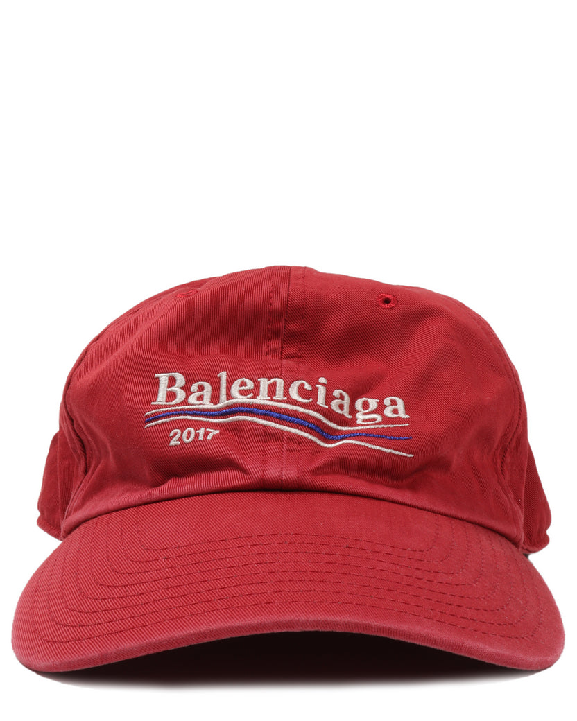 国内製造 美品 BALENCIAGA Paris City Cap ユーズド加工キャップ - 帽子