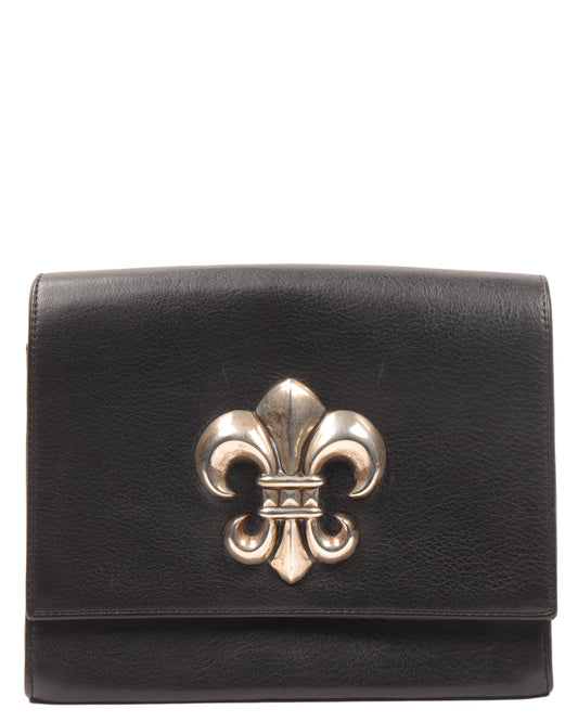 "Fleur De Lis" Leather Bag