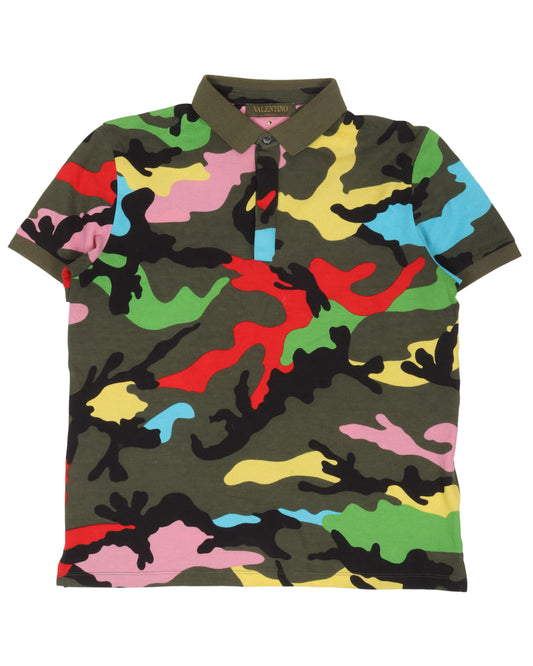 Multicolor Camouflage Shirt