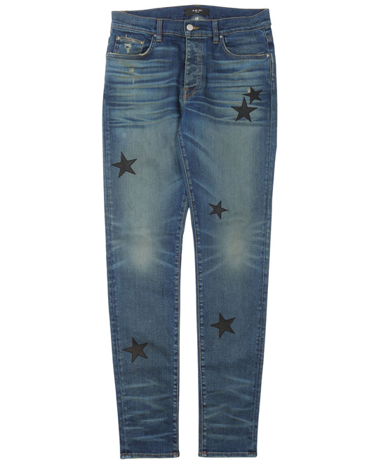 Chemist Star Patch Jeans