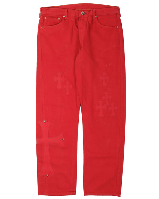 Paris Exclusive Levi's Cross Patch Denim