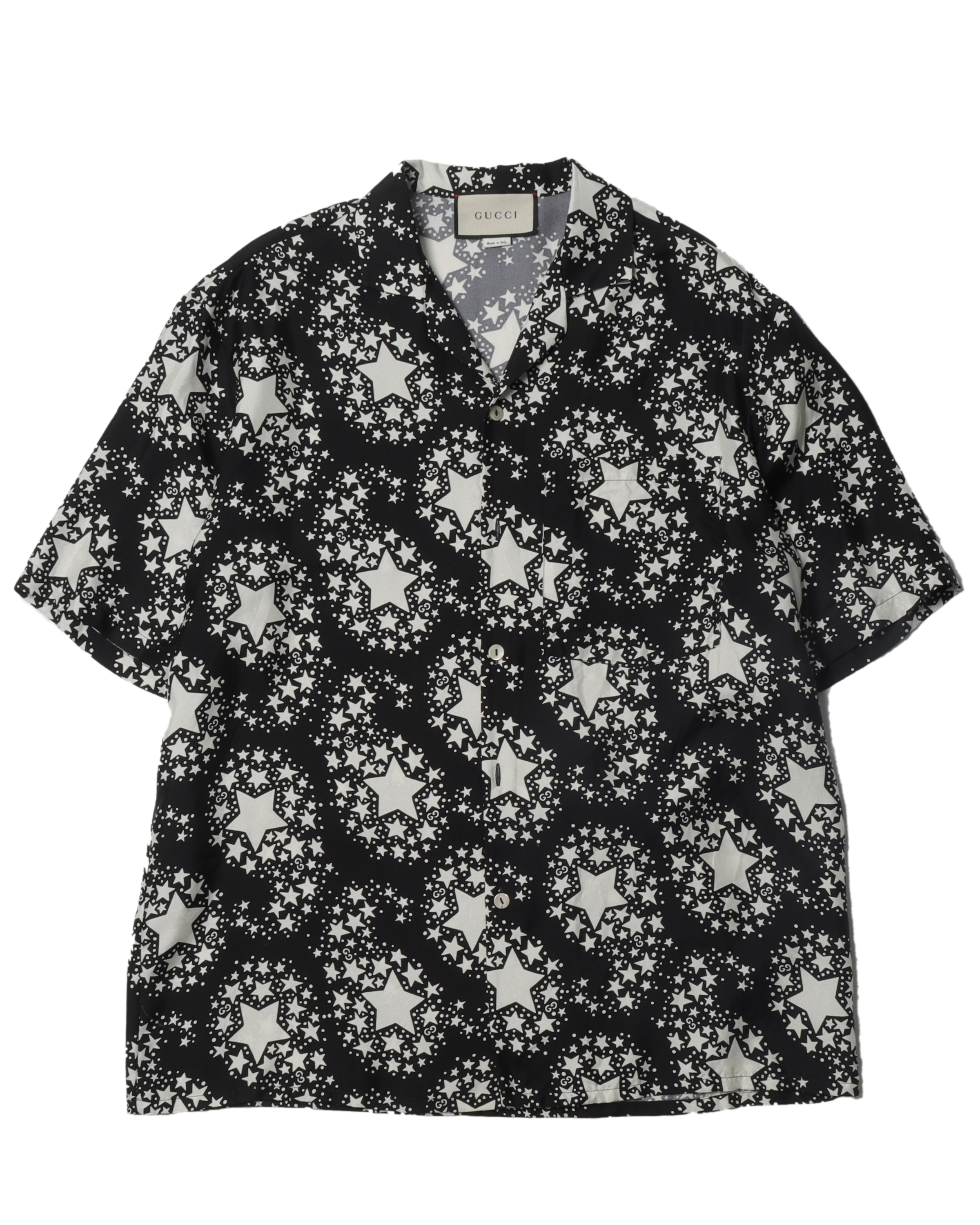 Silk Star Pattern Shirt