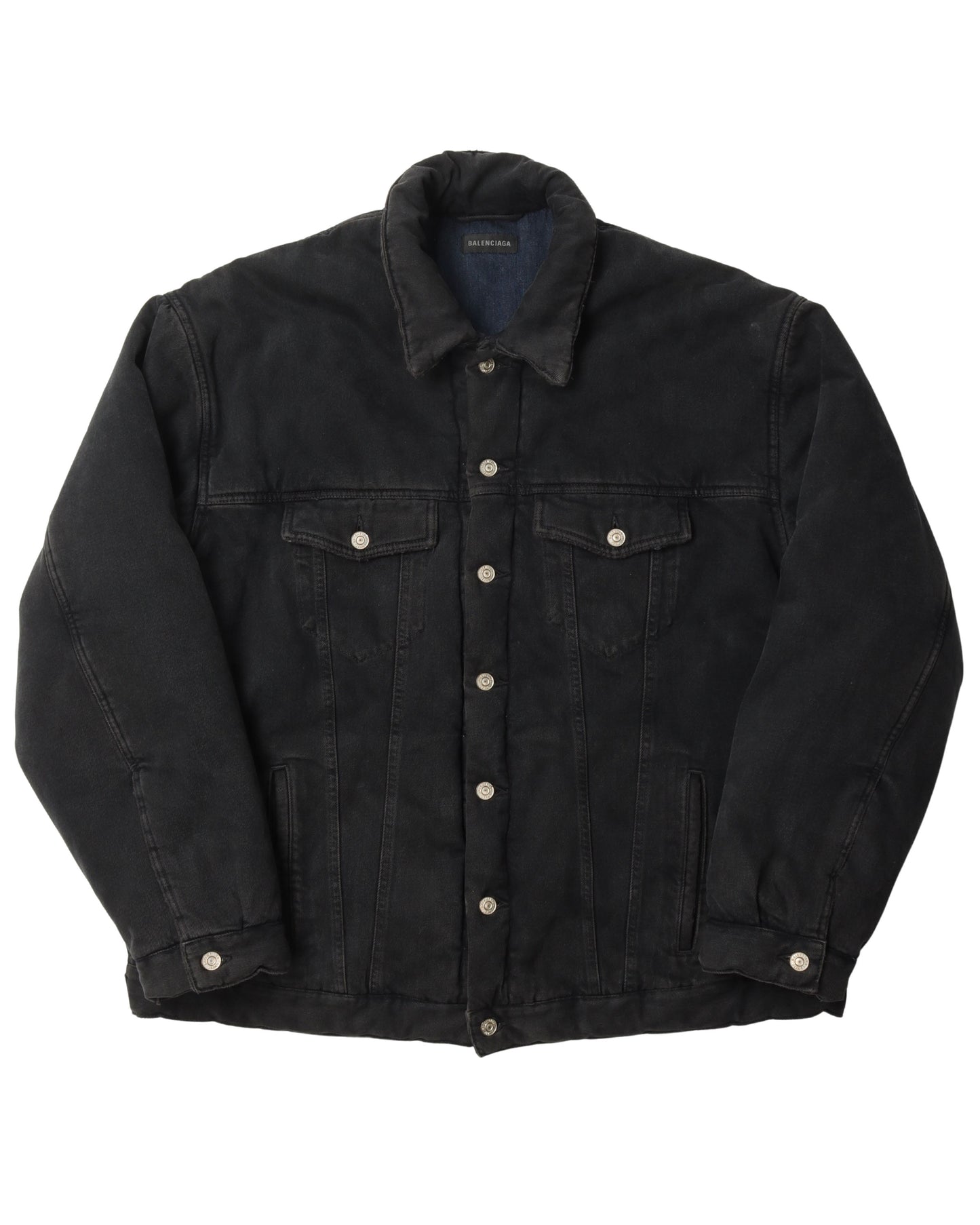 Padded Denim Jacket