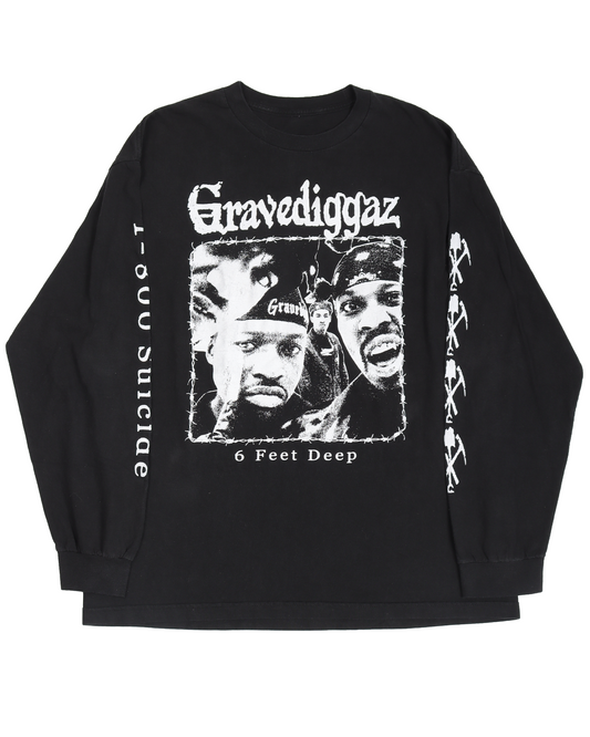 Gravediggaz '6 Feet Deep' Graphic L/S T-Shirt