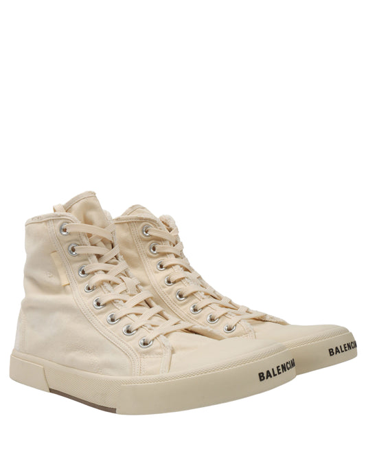 White Canvas Sneakers