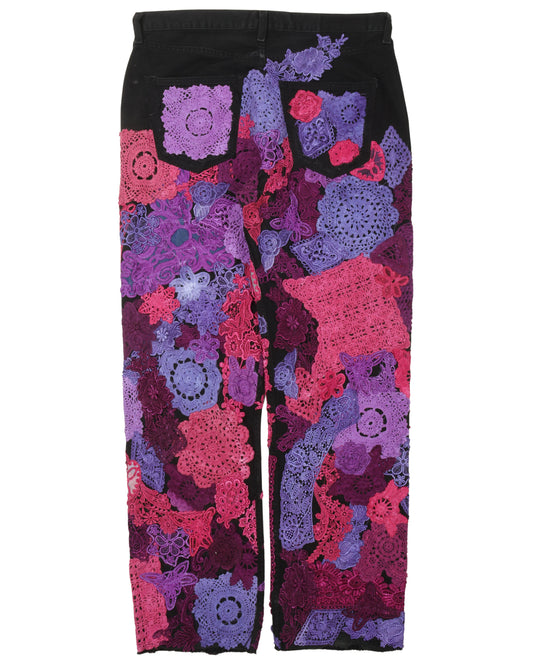 Poetic Lust Pink and Purple Jeans