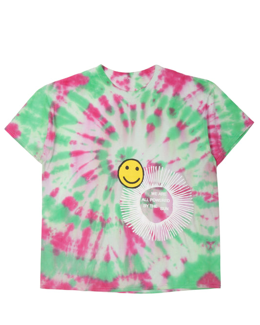 We Are All Powered By The Sun Tie Dye T-Shirt