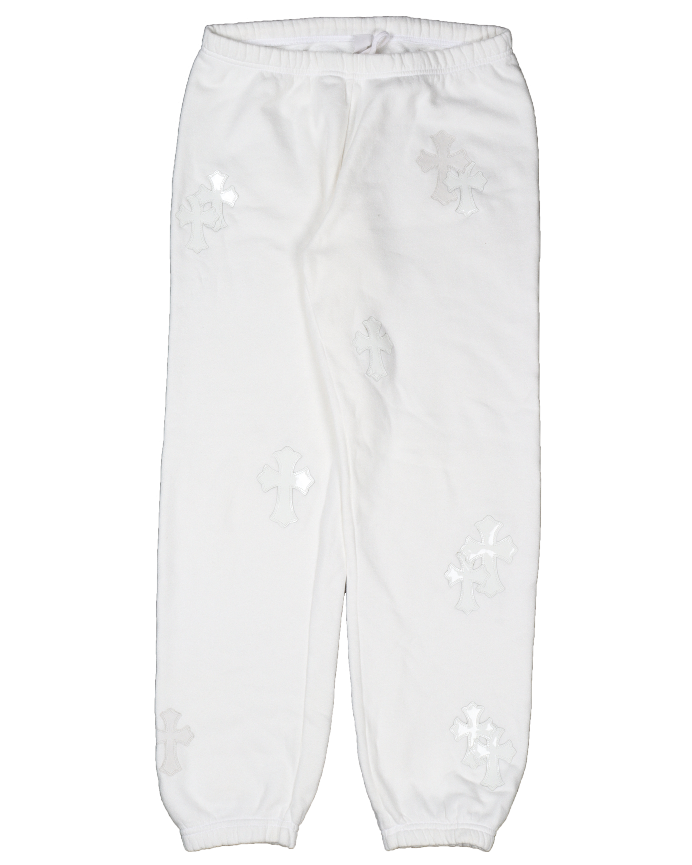 White Cross Sweat Pants