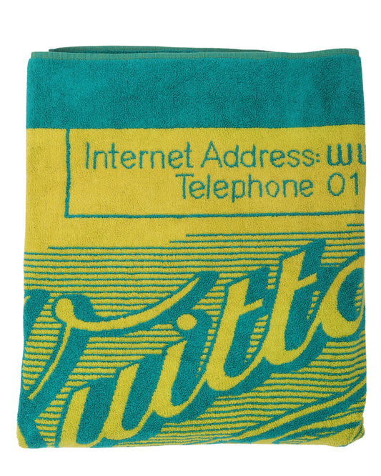 "Traveling Requisites" Beach Towel