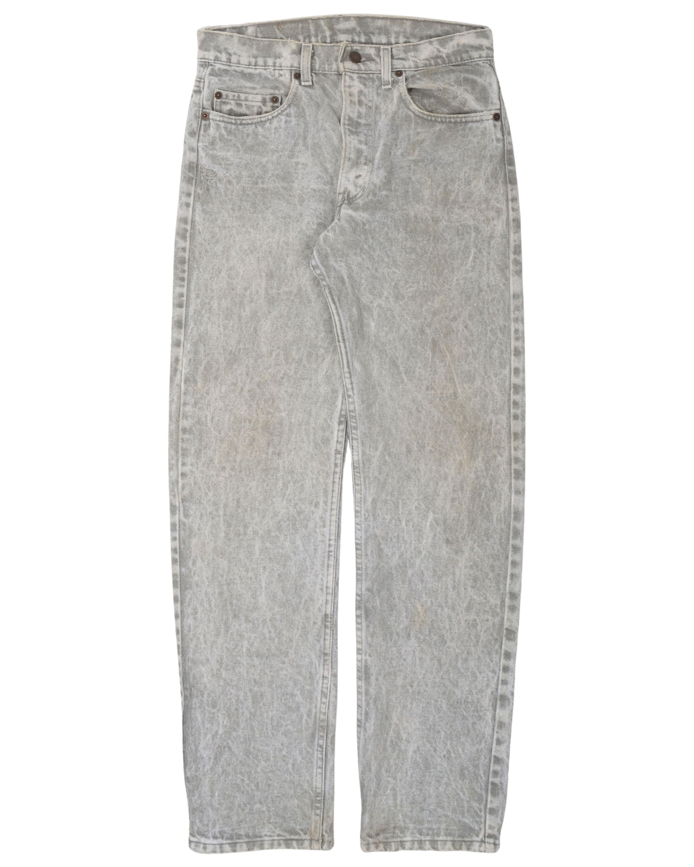 Vintage Levi's Light Grey Fade Jeans