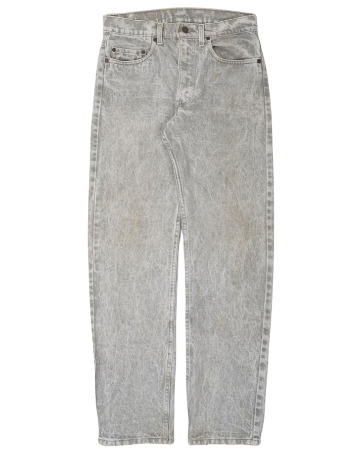 Levi's Light Grey Fade Jeans