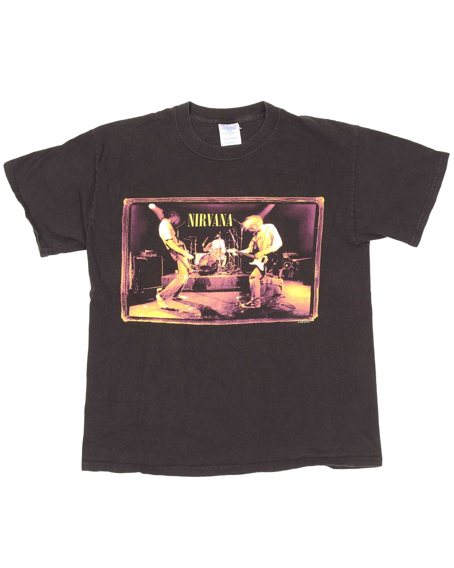 Nirvana Muddy Graphic Print T-Shirt