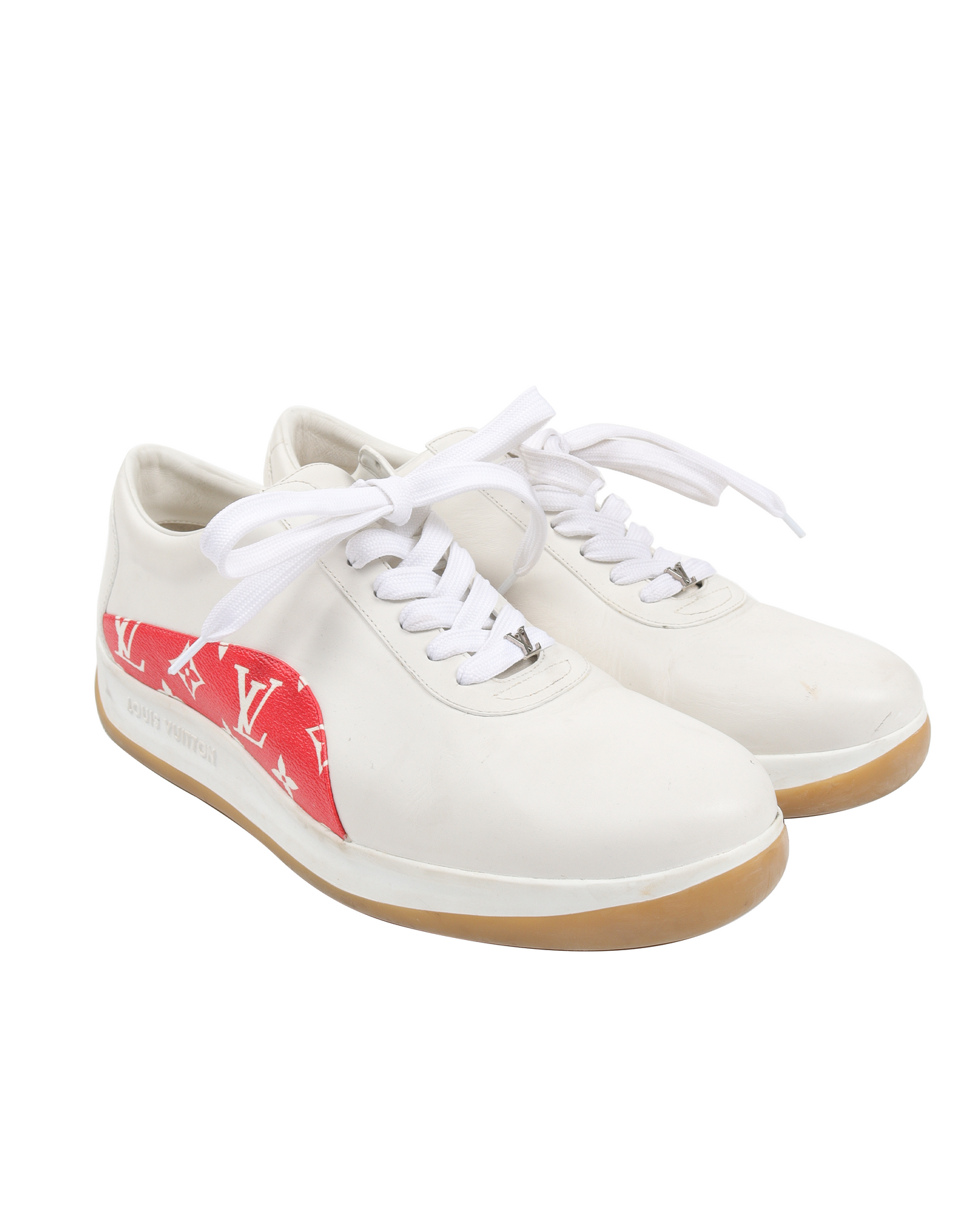 Sport Supreme White Monogram Sneaker