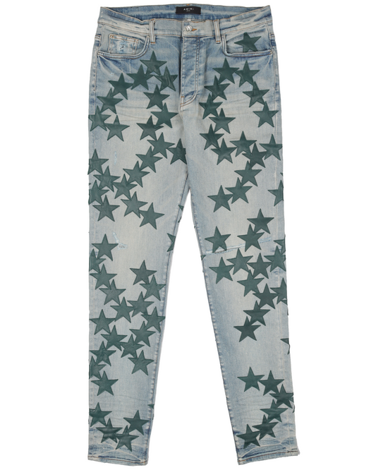 Chemist Leather Stars Jeans